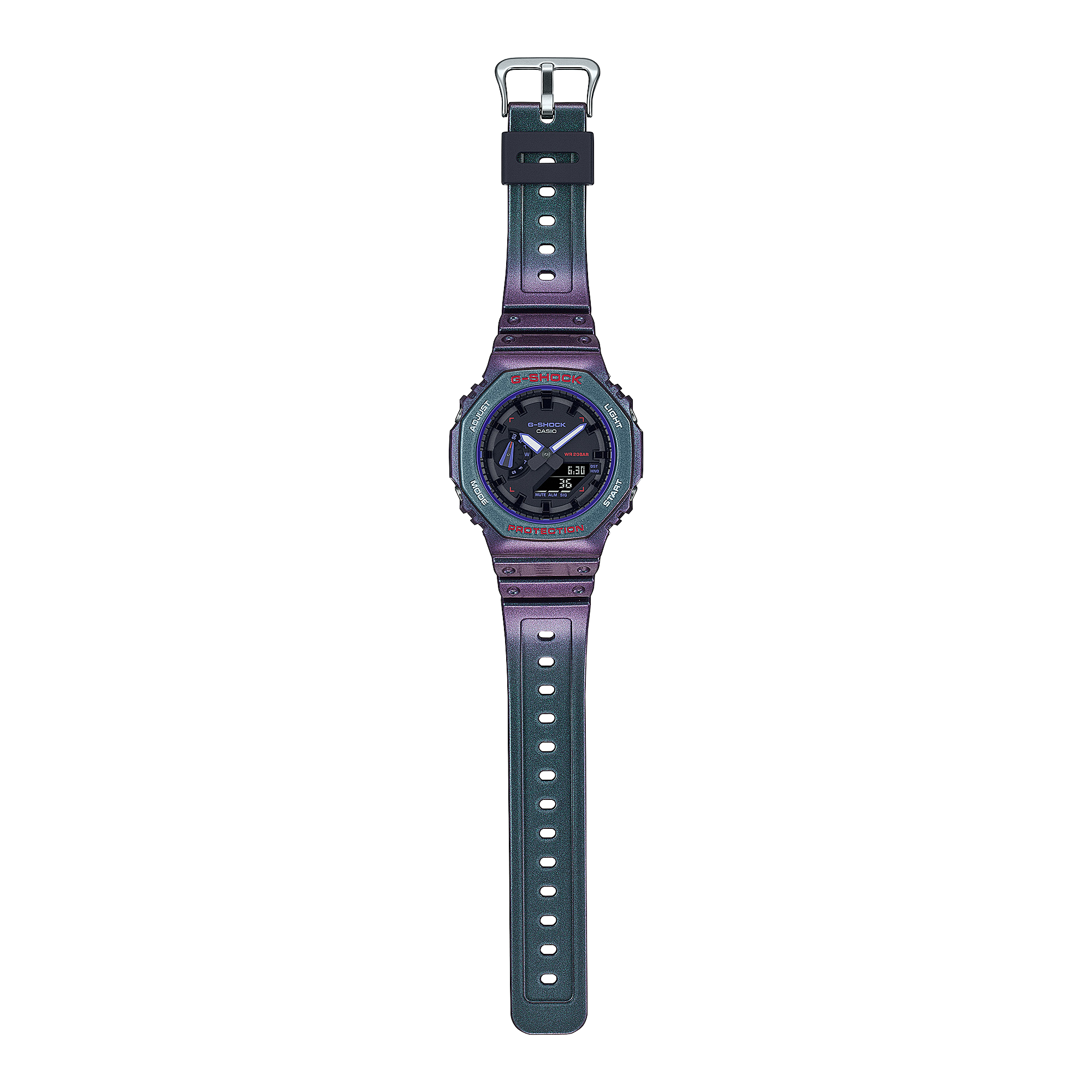 G-SHOCK GA-2100AH-6ADR Octagonal Bezel