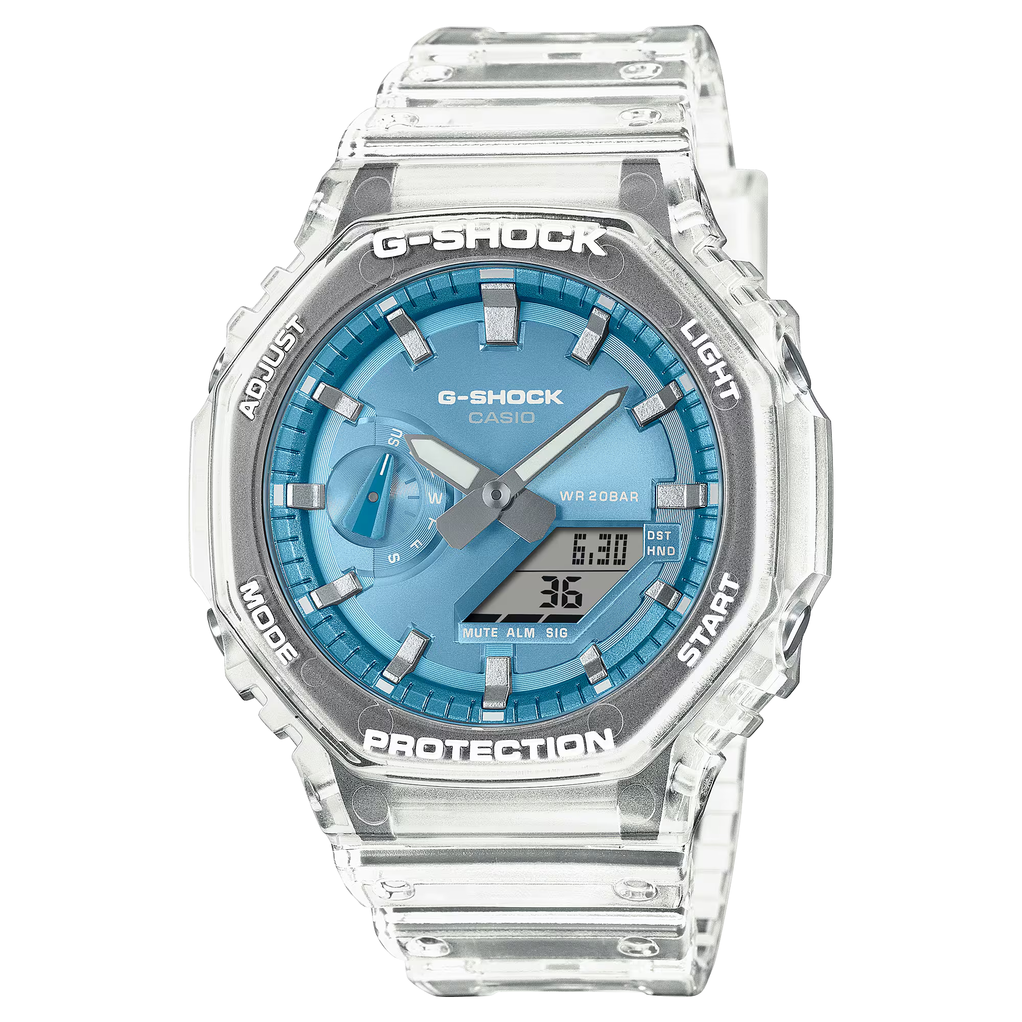 G-SHOCK GA-2100BM-7A2DR Octagonal Bezel