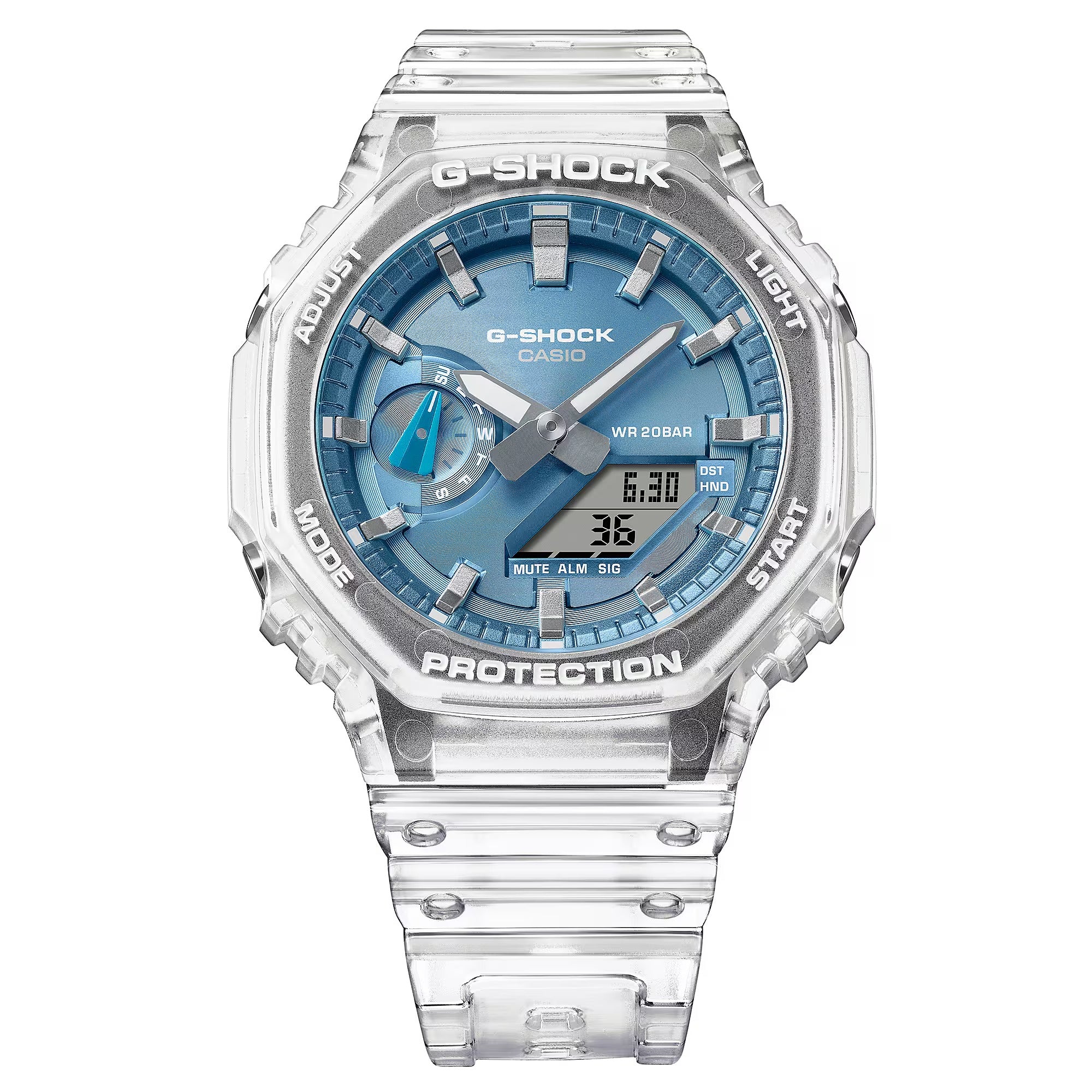 G-SHOCK GA-2100BM-7A2DR Octagonal Bezel