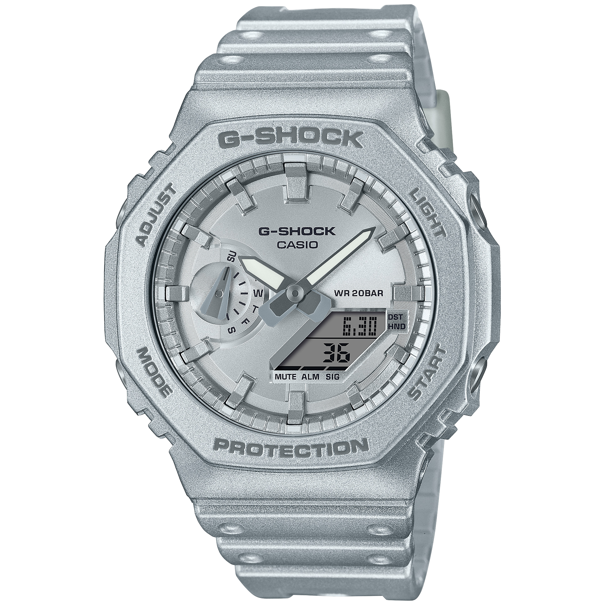 G-SHOCK GA-2100FF-8ADR Octagonal Bezel