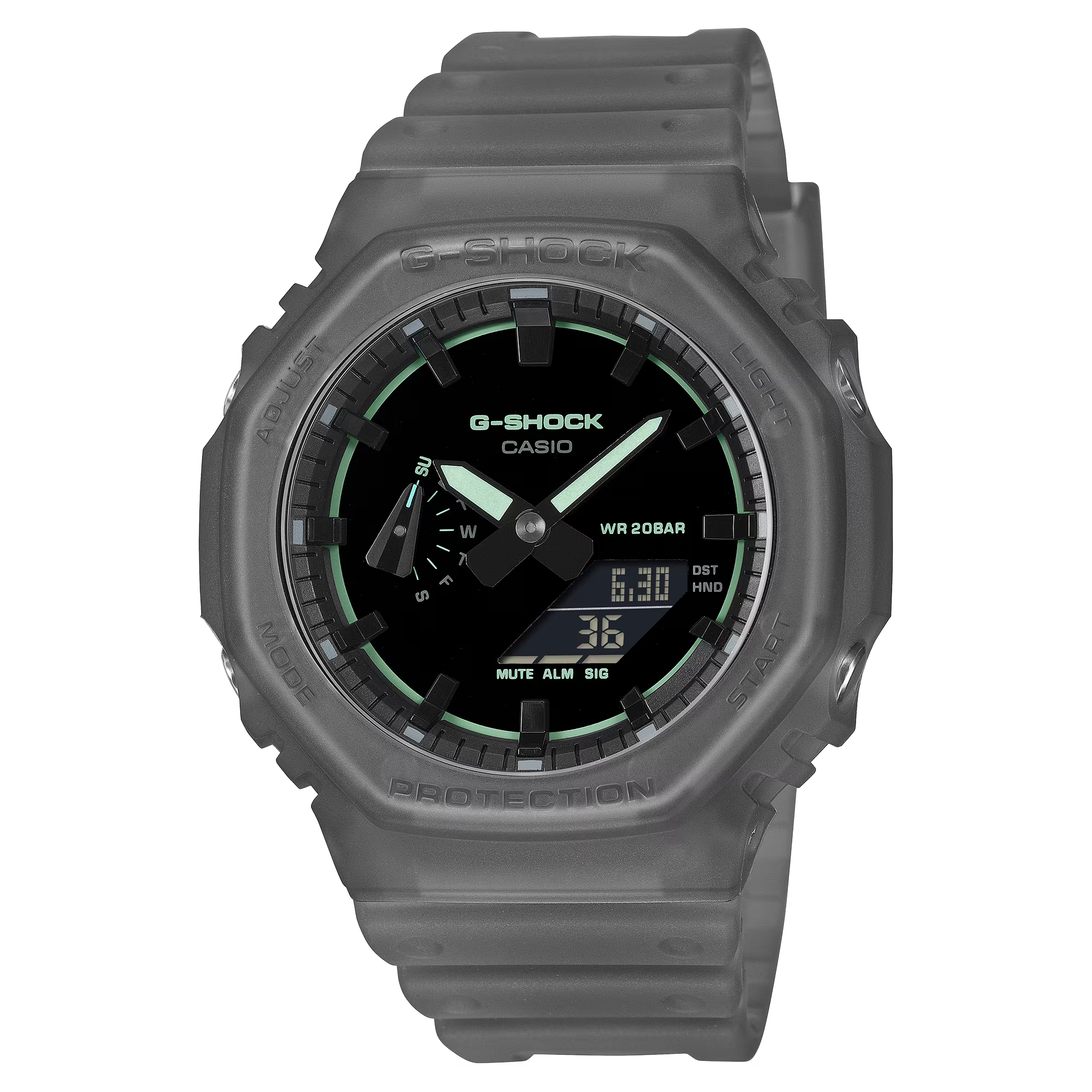 G-SHOCK GA-2100K-1ADR Octagonal Bezel