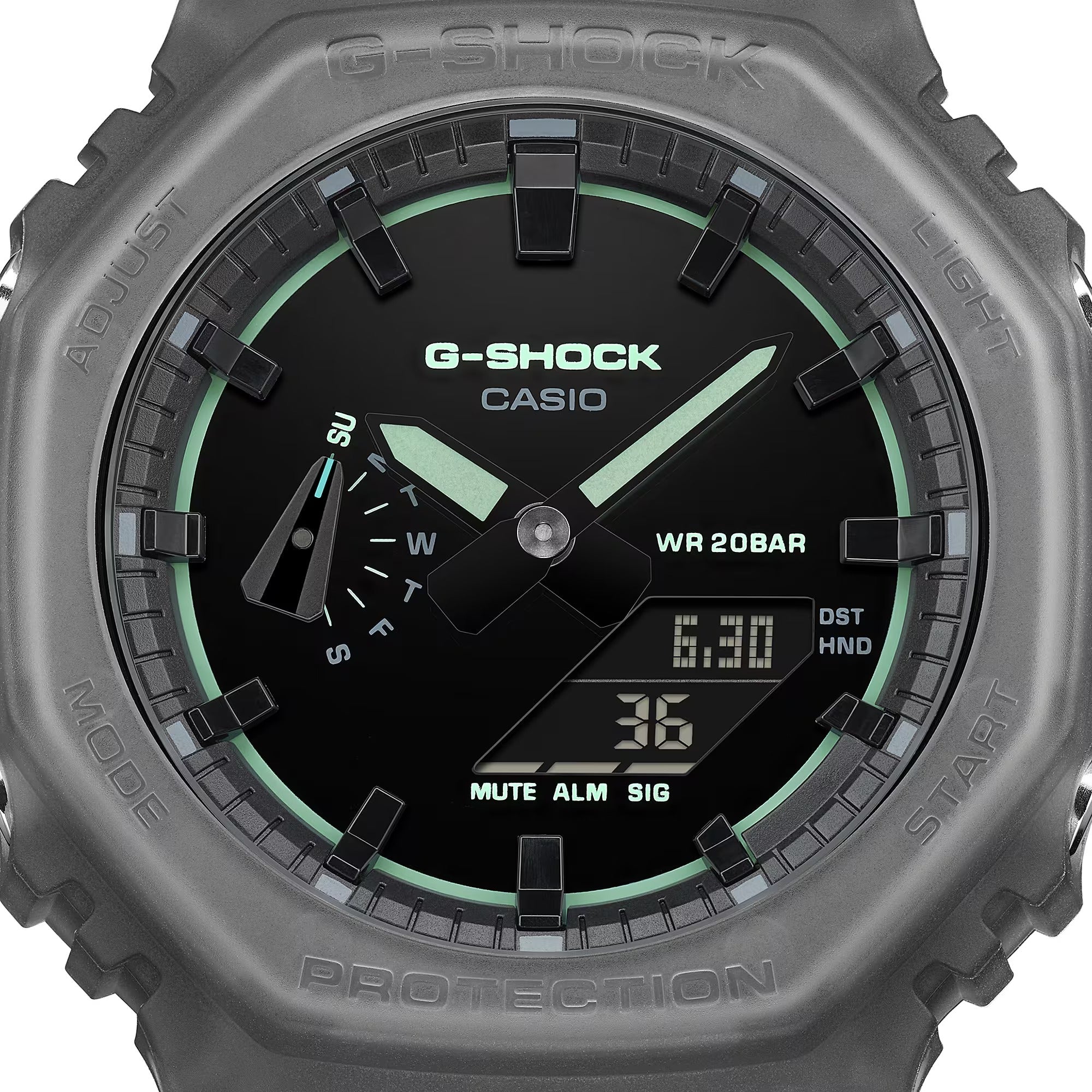 G-SHOCK GA-2100K-1ADR Octagonal Bezel