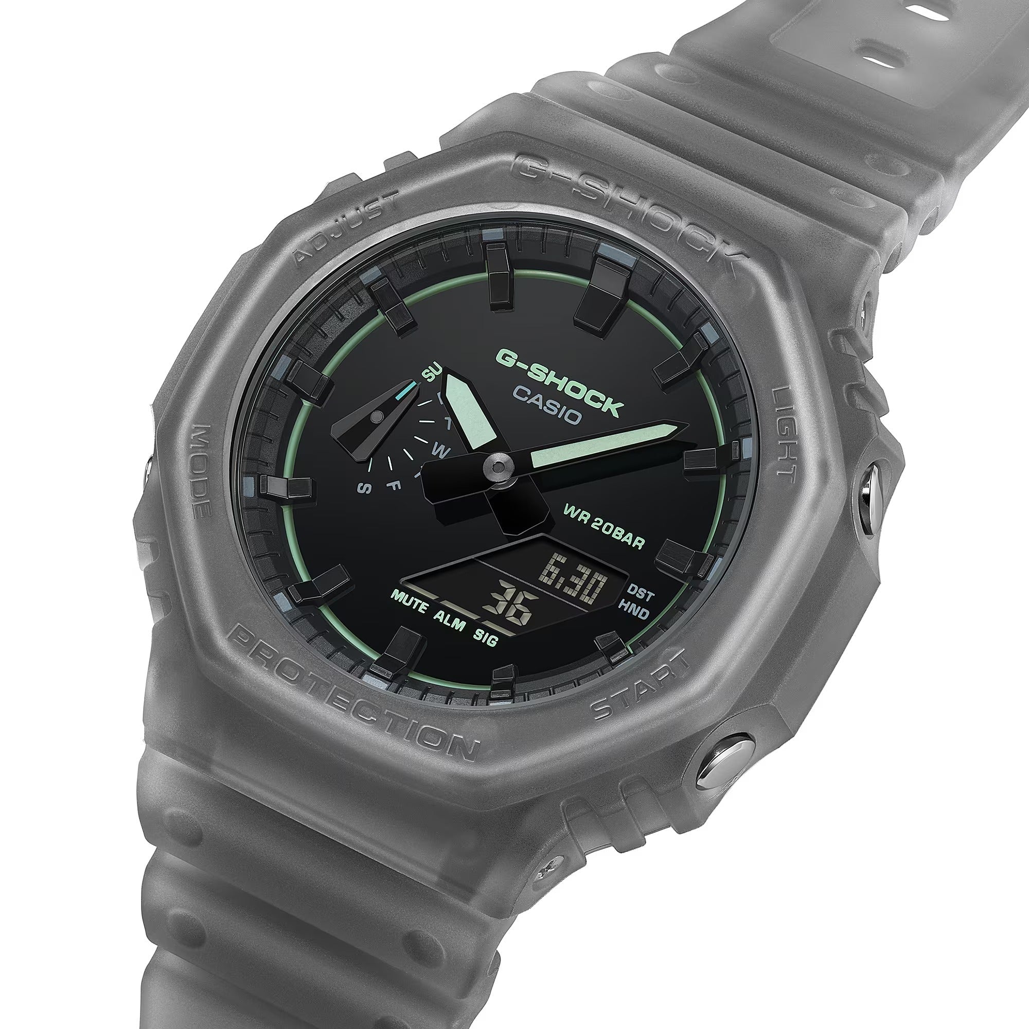 G-SHOCK GA-2100K-1ADR Octagonal Bezel