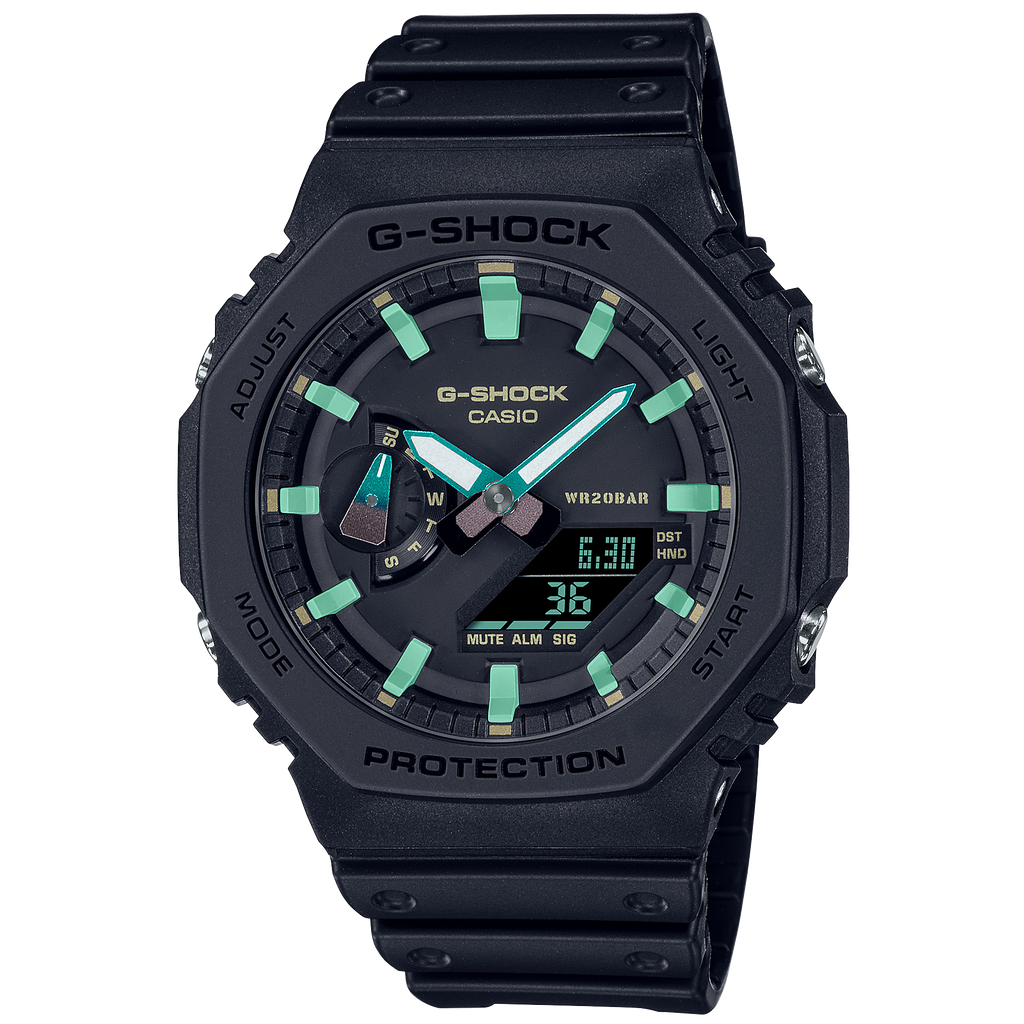 G-SHOCK GA-2100RC-1ADR Octagonal Bezel
