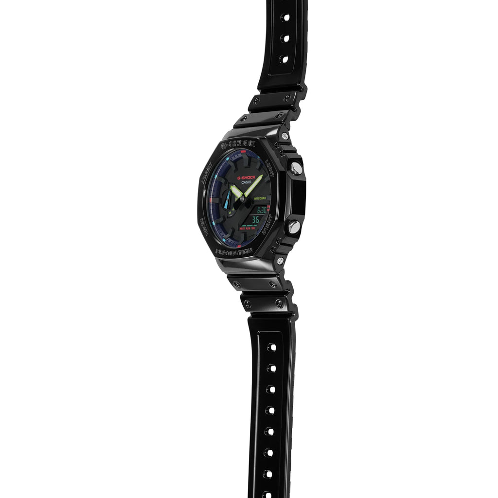 G-SHOCK GA-2100RGB-1ADR Octagonal Bezel