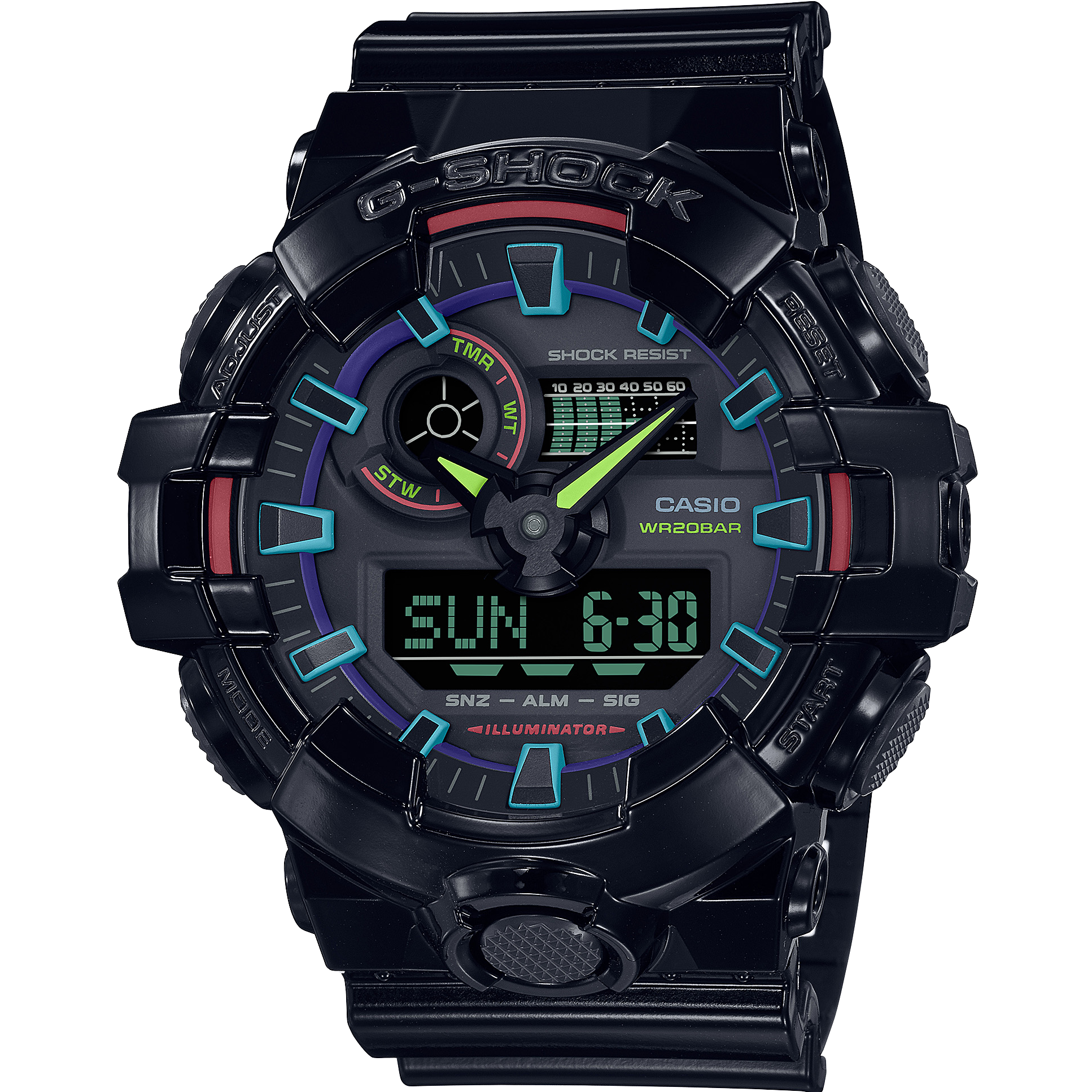 G-SHOCK GA-700RGB-1ADR