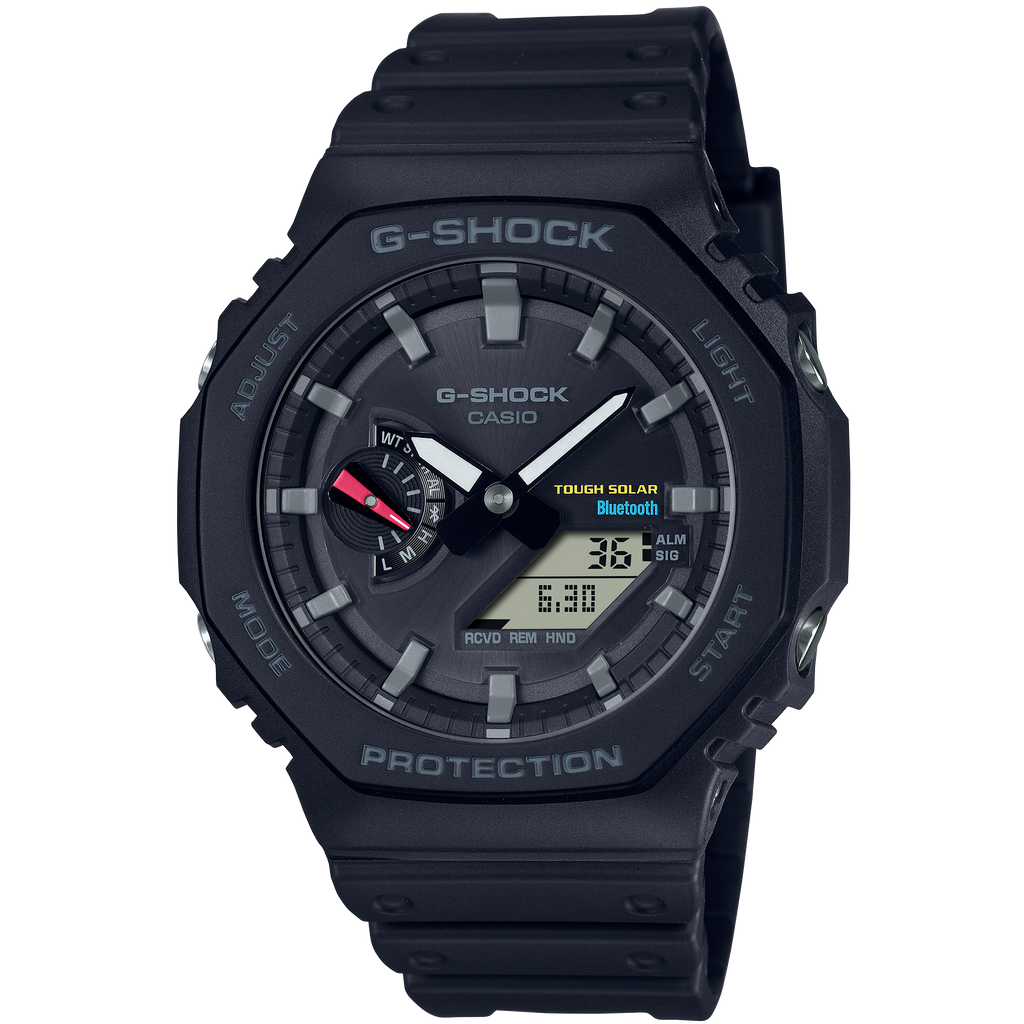 G-SHOCK GA-B2100-1ADR Octagonal Bezel Bluetooth