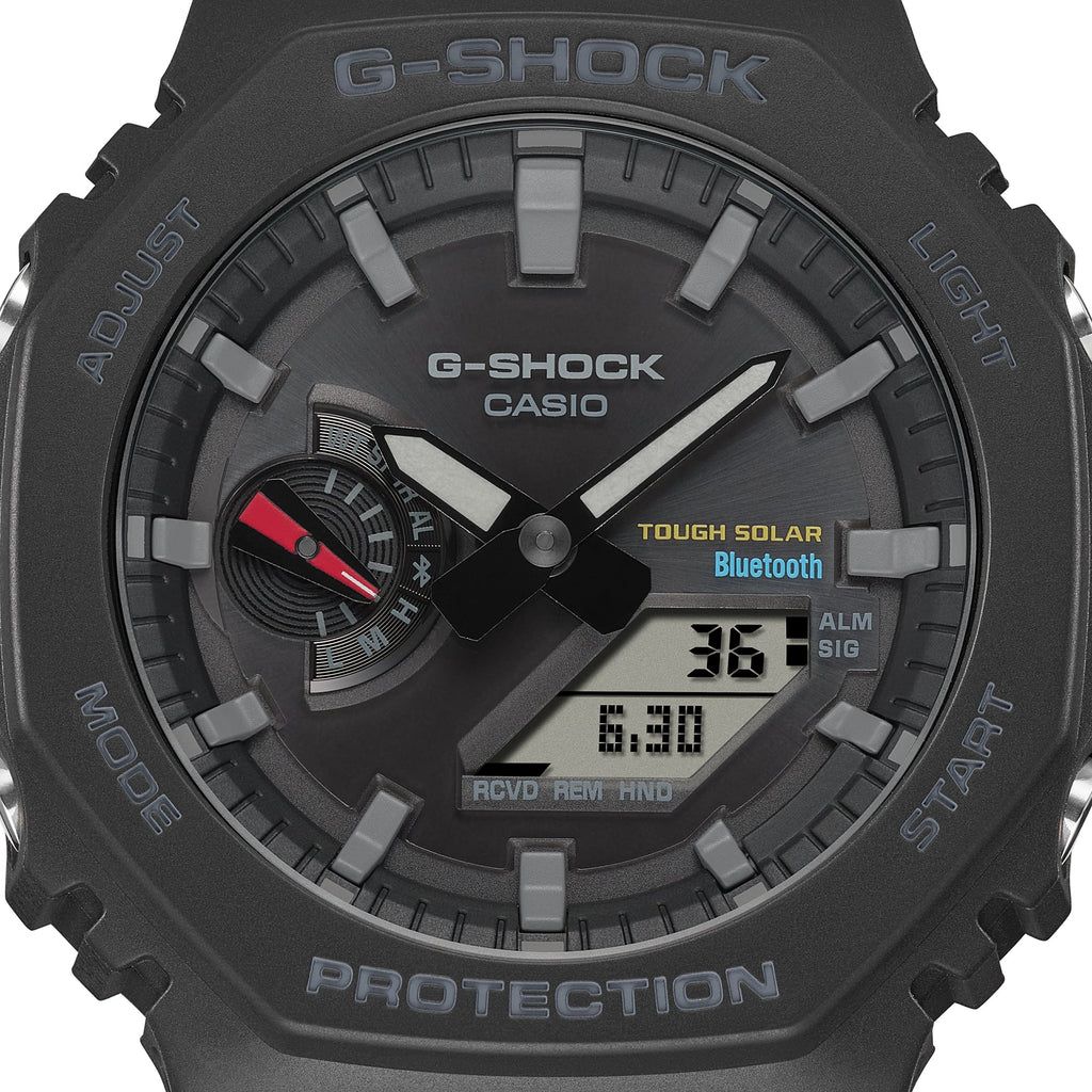 G-SHOCK GA-B2100-1ADR Octagonal Bezel Bluetooth