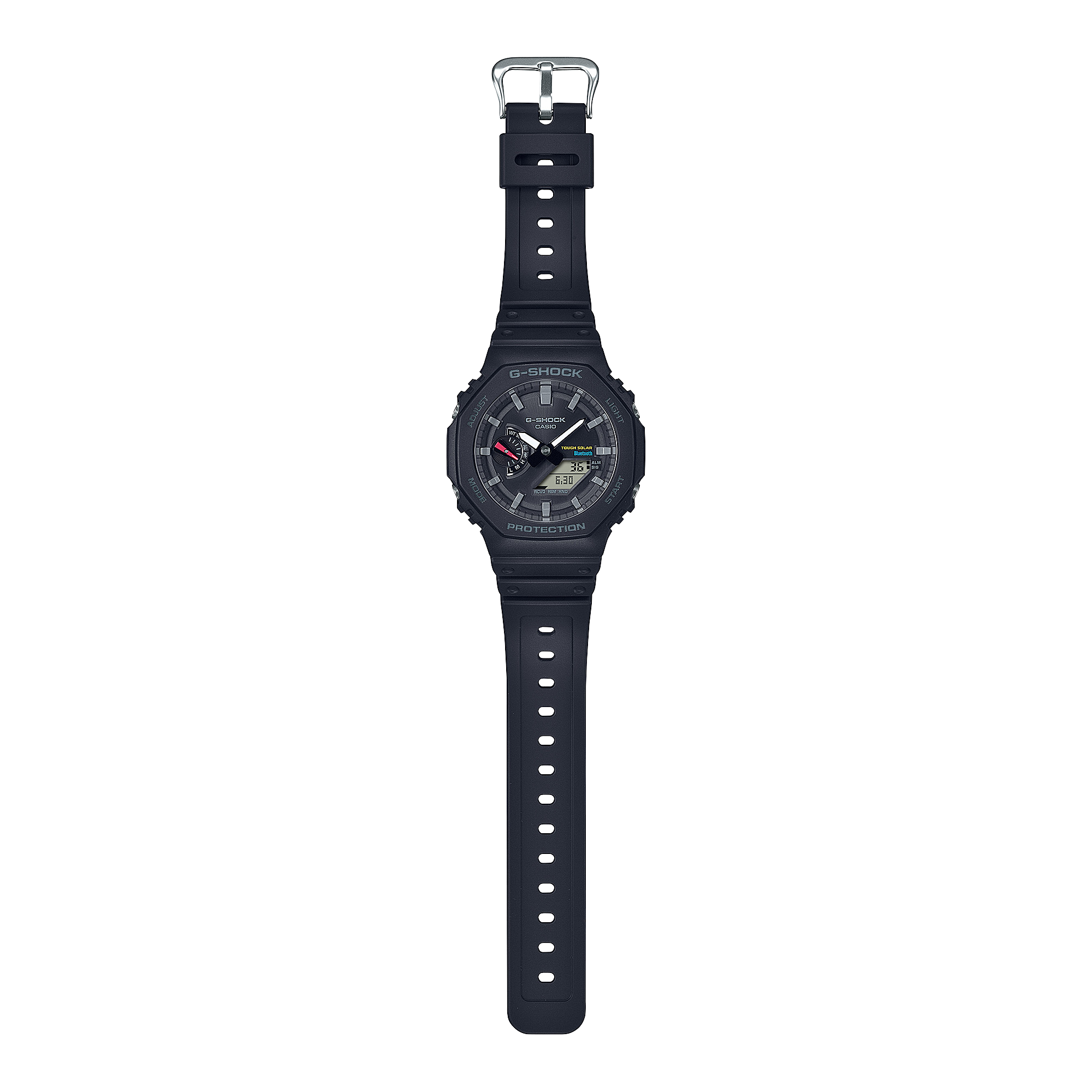 G-SHOCK GA-B2100-1ADR Octagonal Bezel Bluetooth