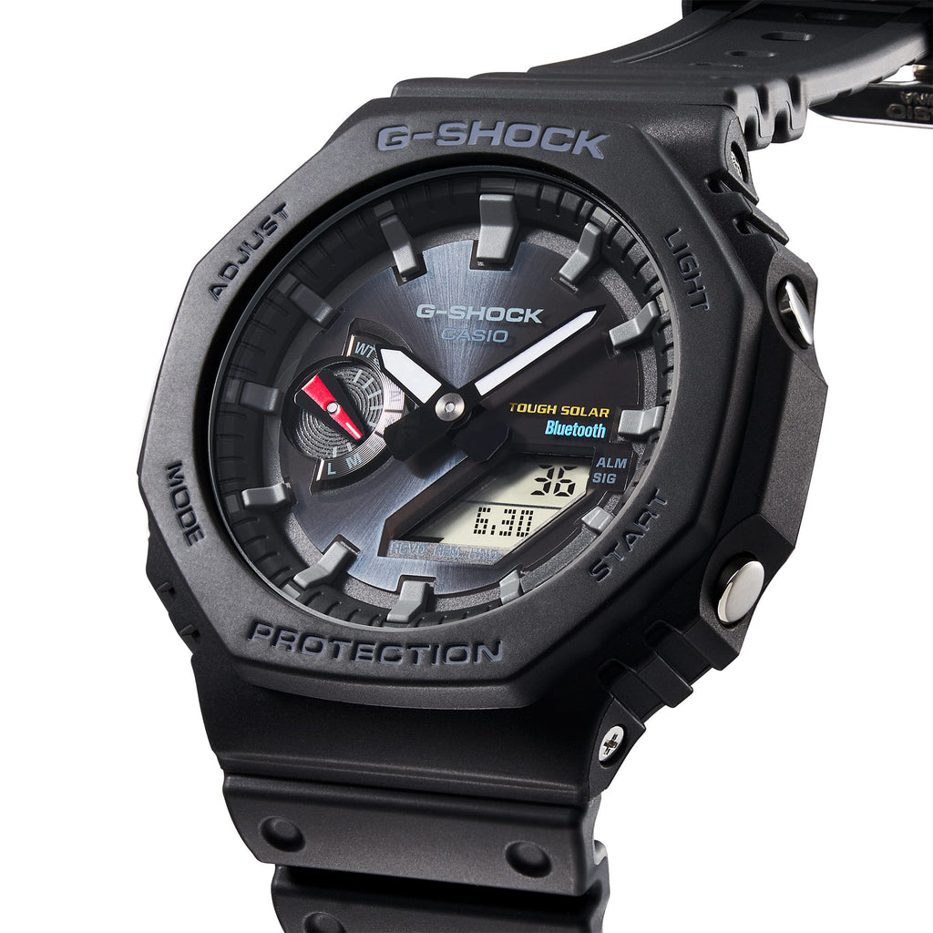 G-SHOCK GA-B2100-1ADR Octagonal Bezel Bluetooth