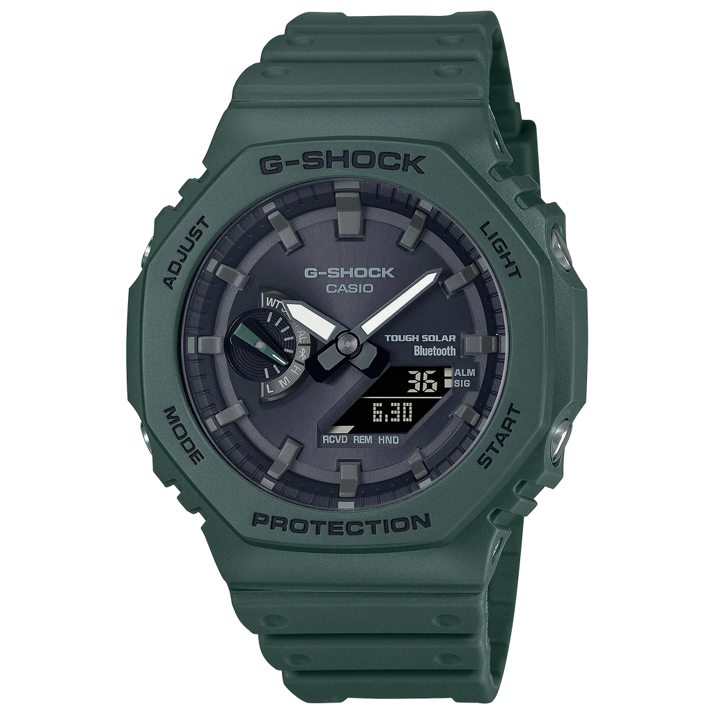 G-SHOCK GA-B2100-3ADR Octagonal Bezel Bluetooth