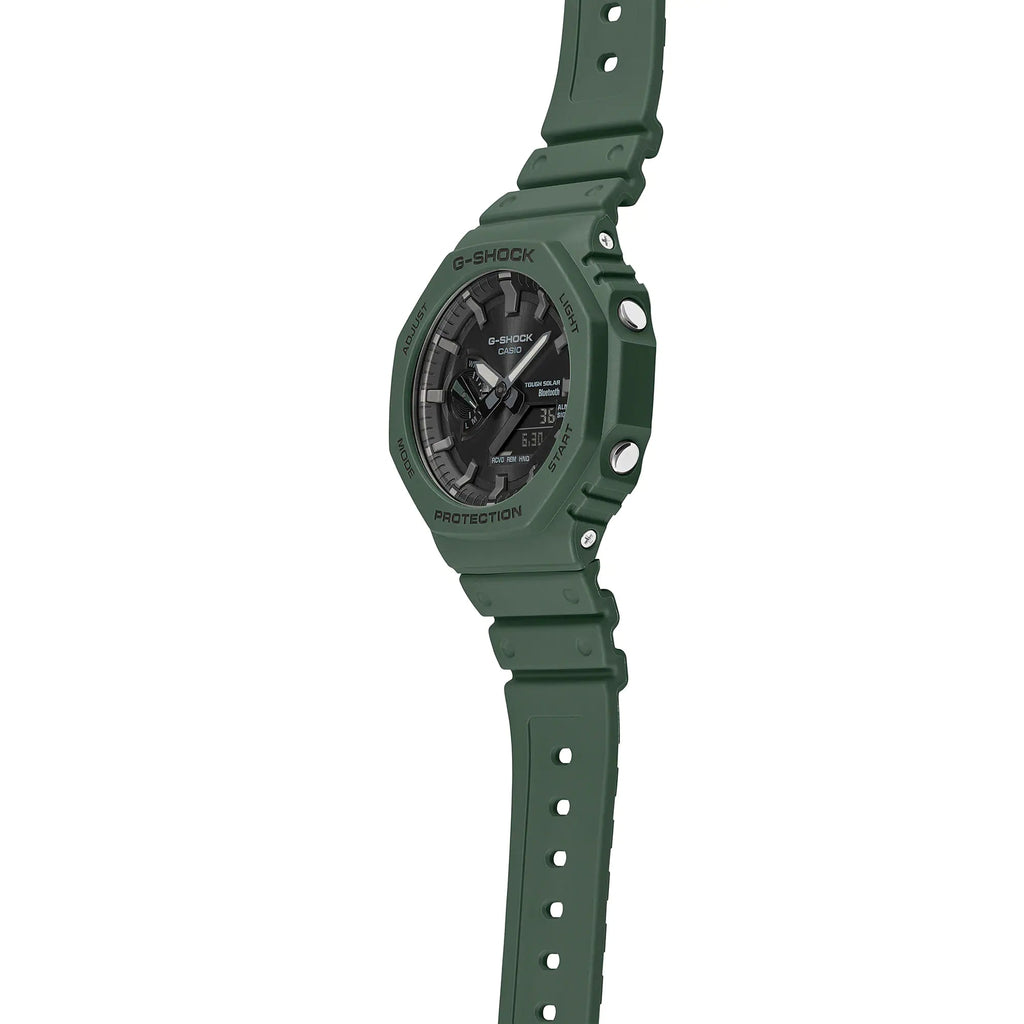 G-SHOCK GA-B2100-3ADR Octagonal Bezel Bluetooth