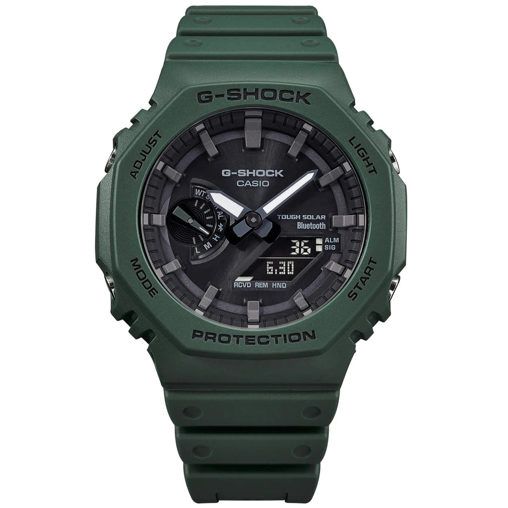 G-SHOCK GA-B2100-3ADR Octagonal Bezel Bluetooth