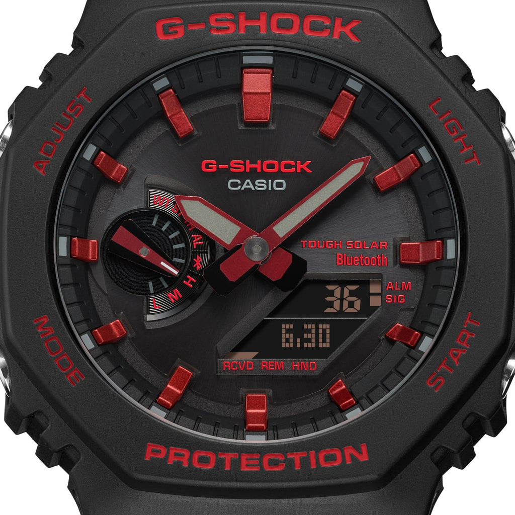 G-SHOCK GA-B2100BNR-1ADR Octagonal Bezel Bluetooth