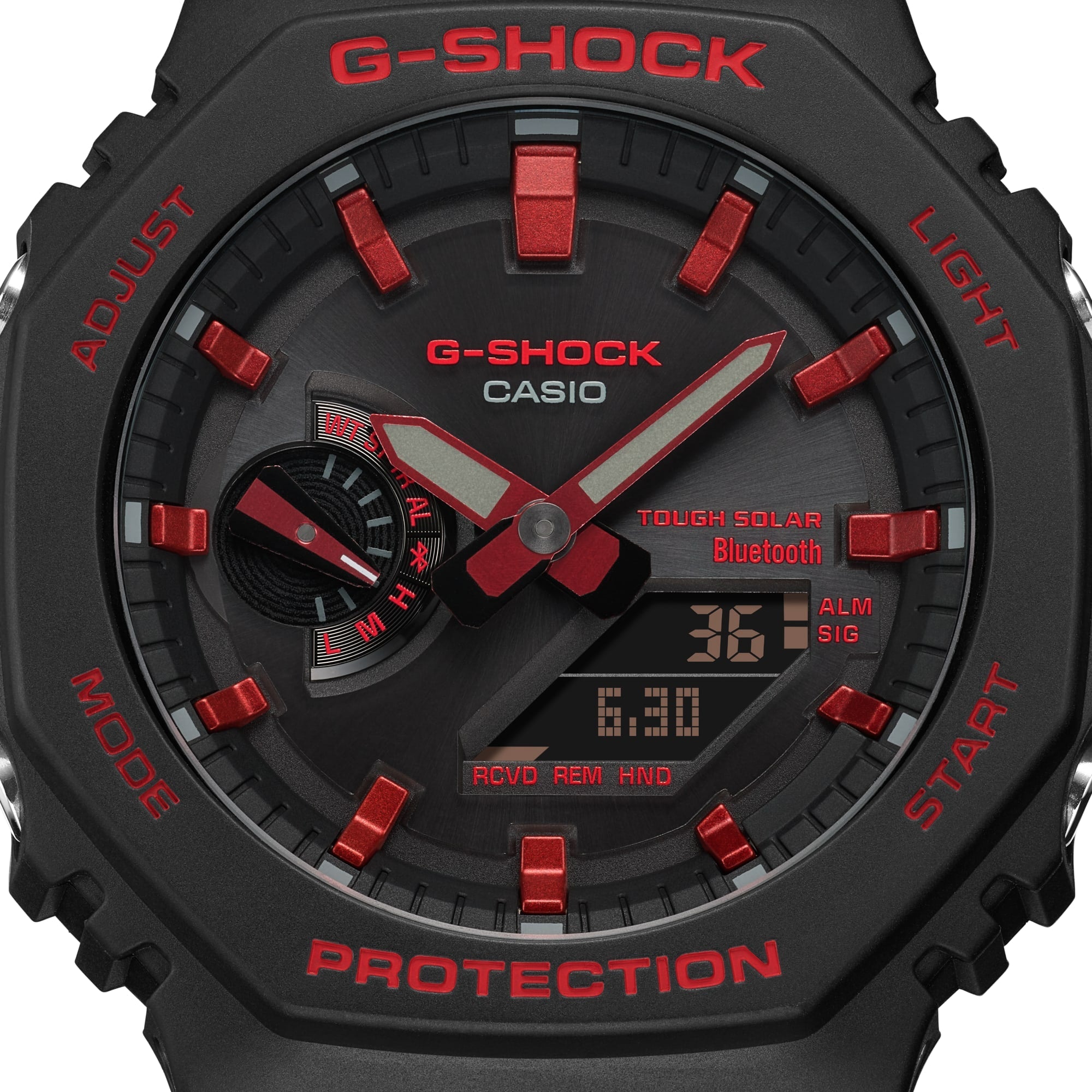 G-SHOCK GA-B2100BNR-1ADR Octagonal Bezel Bluetooth