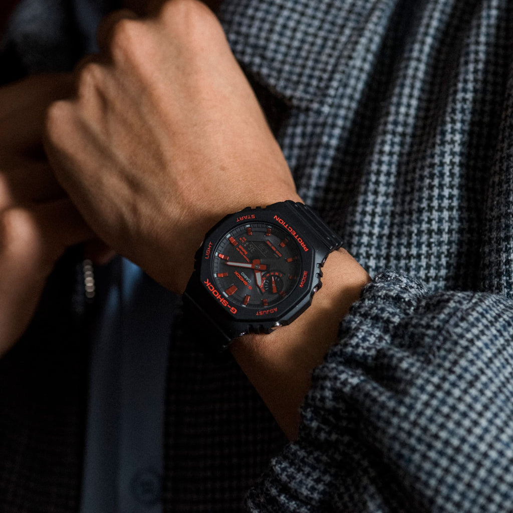 G-SHOCK GA-B2100BNR-1ADR Octagonal Bezel Bluetooth
