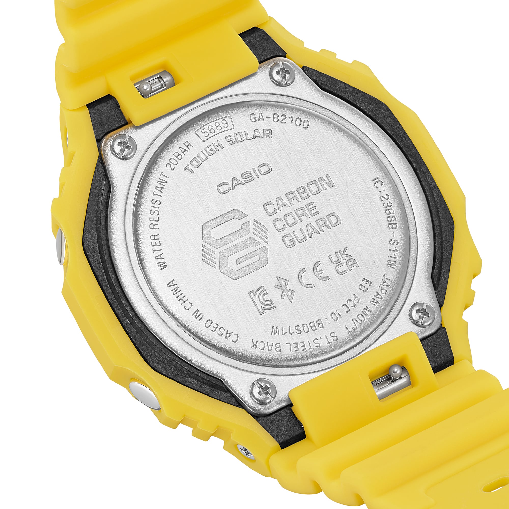 G-SHOCK GA-B2100C-9ADR Octagonal Bezel Bluetooth