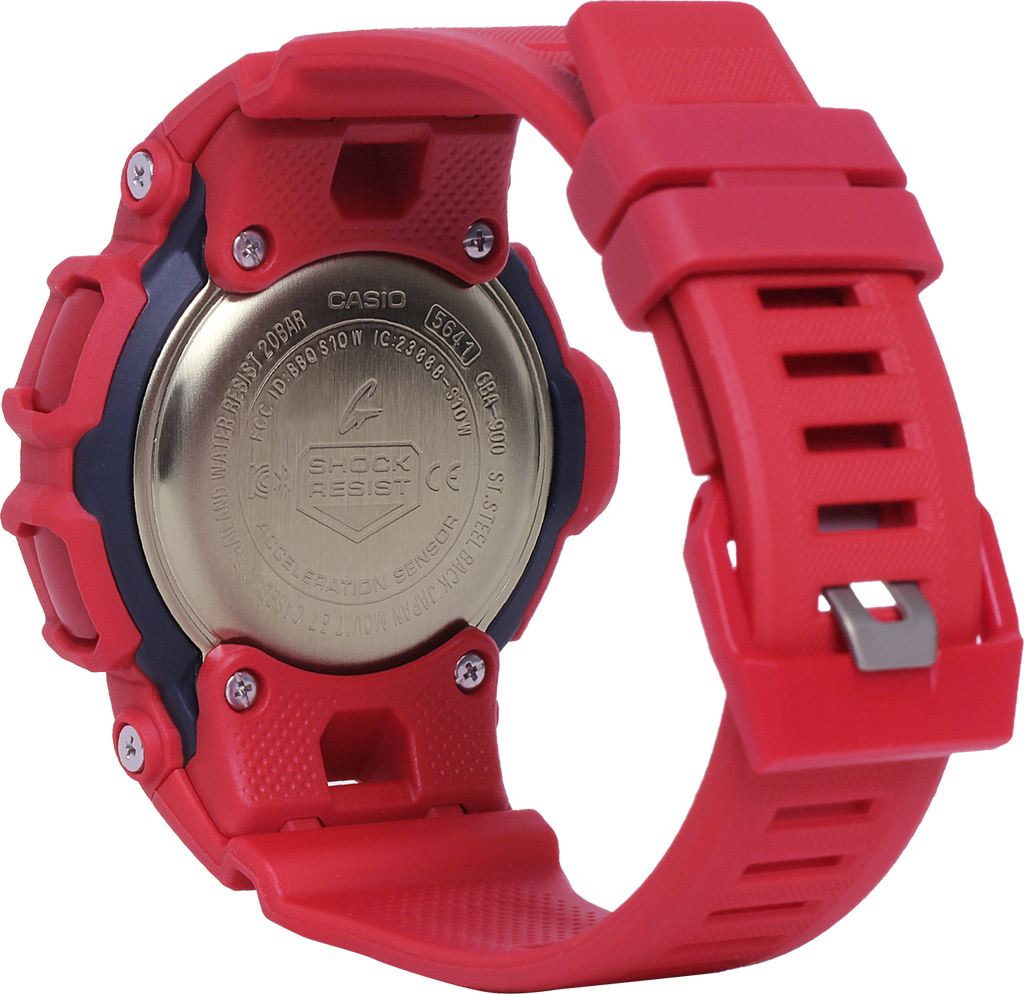 G-SHOCK GBA-900RD-4ADR G-SQUAD Bluetooth