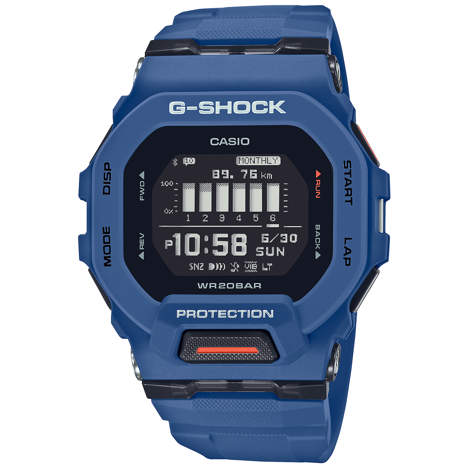 G-SHOCK GBD-200-2DR G-SQUAD Bluetooth