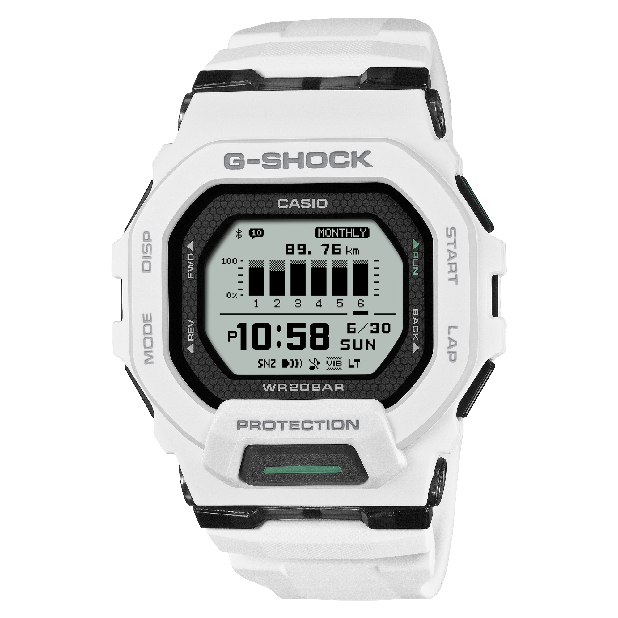 G-SHOCK GBD-200-7DR G-SQUAD Bluetooth