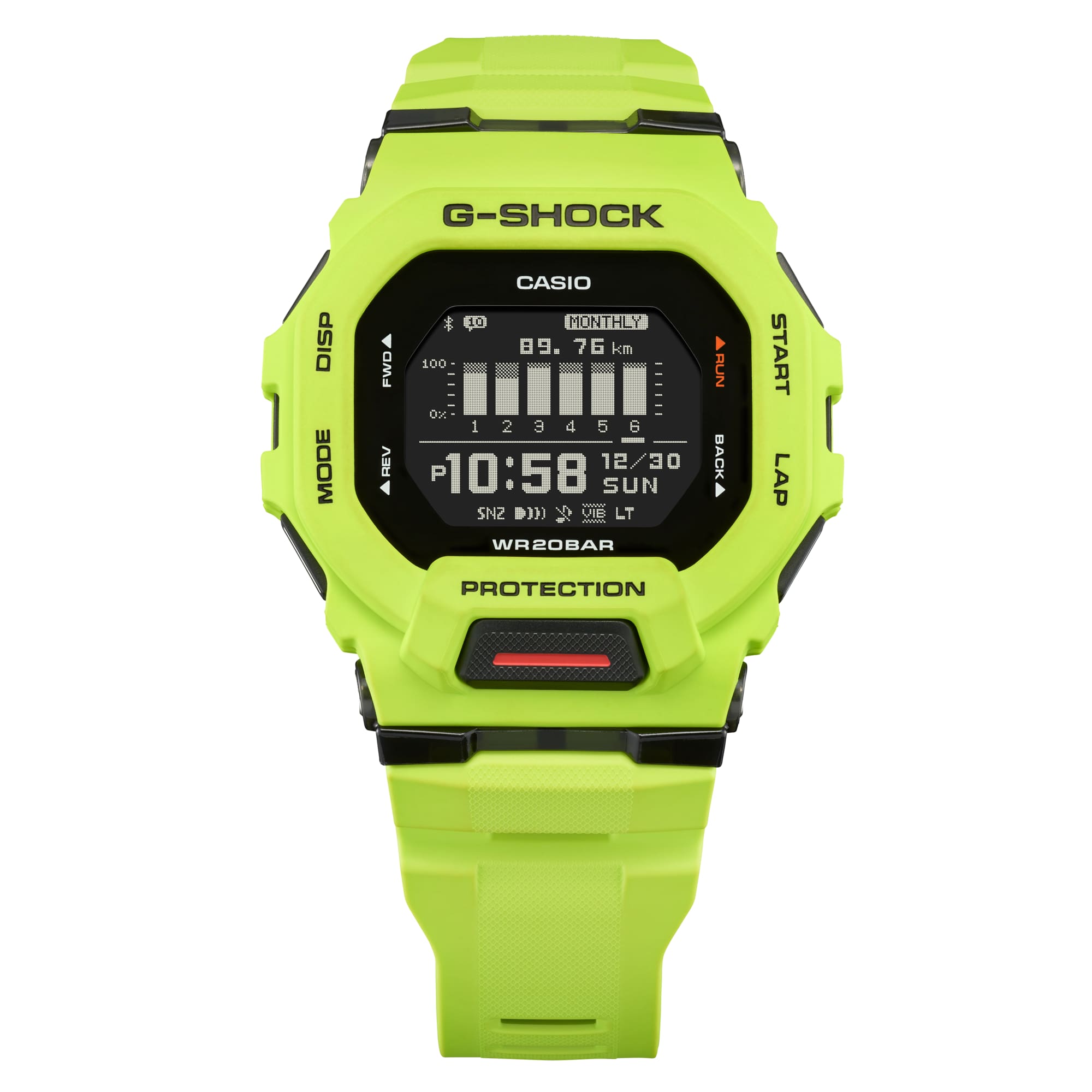 G-SHOCK GBD-200-9DR G-SQUAD Bluetooth