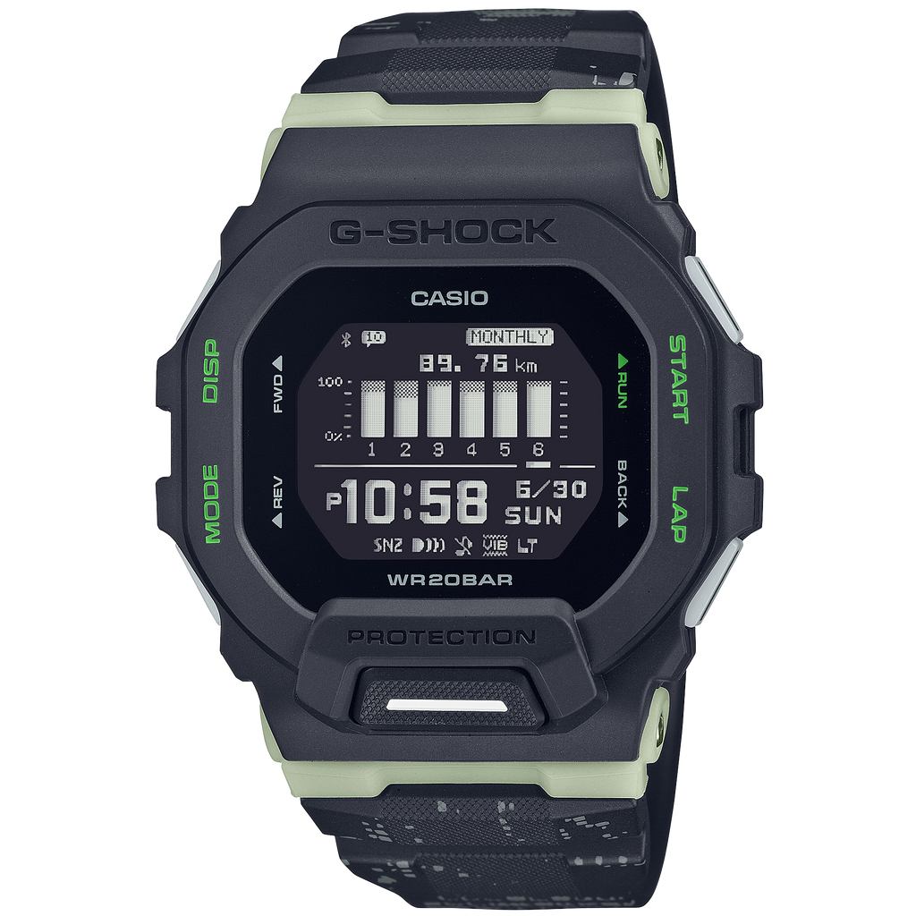 G-SHOCK GBD-200LM-1DR G-SQUAD Bluetooth