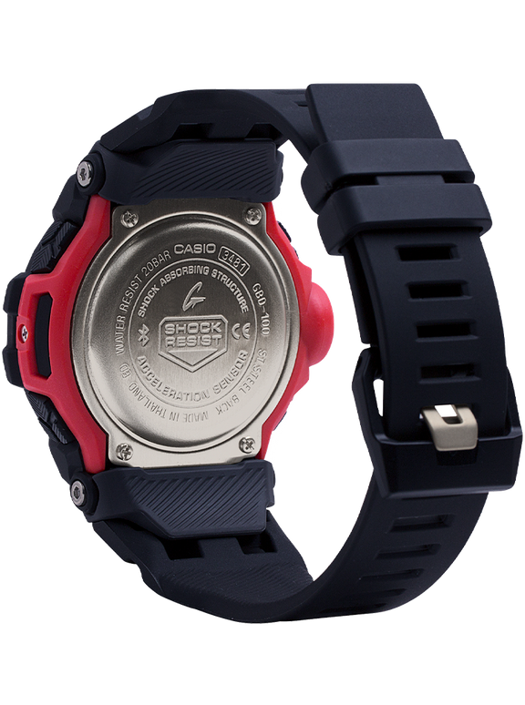 G-SHOCK GBD-100-1DR G-SQUAD Bluetooth