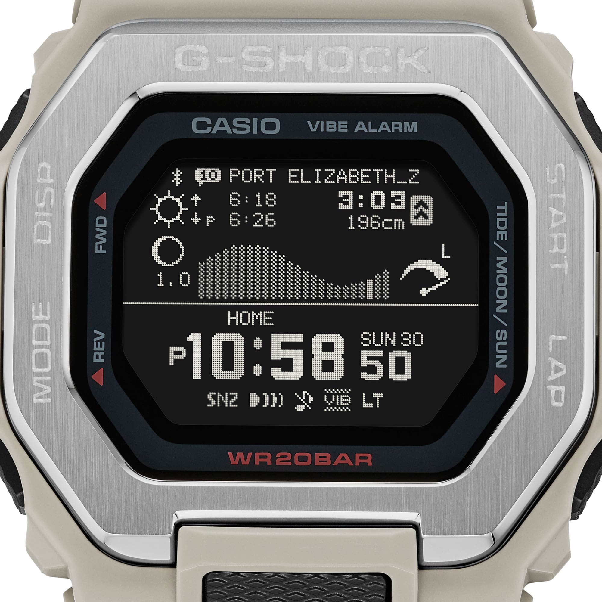 G-SHOCK GBX-100-8DR G-LIDE Bluetooth