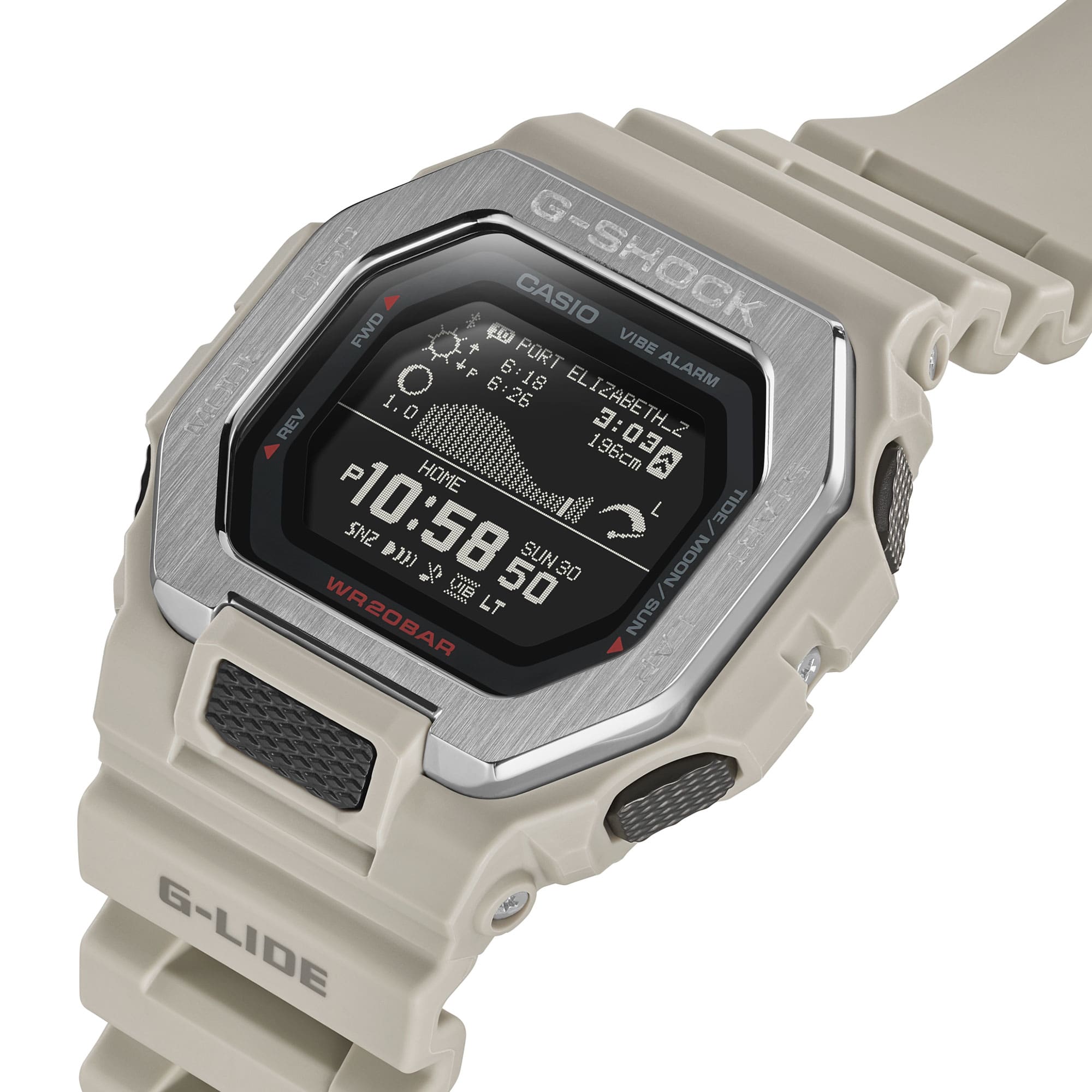 G-SHOCK GBX-100-8DR G-LIDE Bluetooth