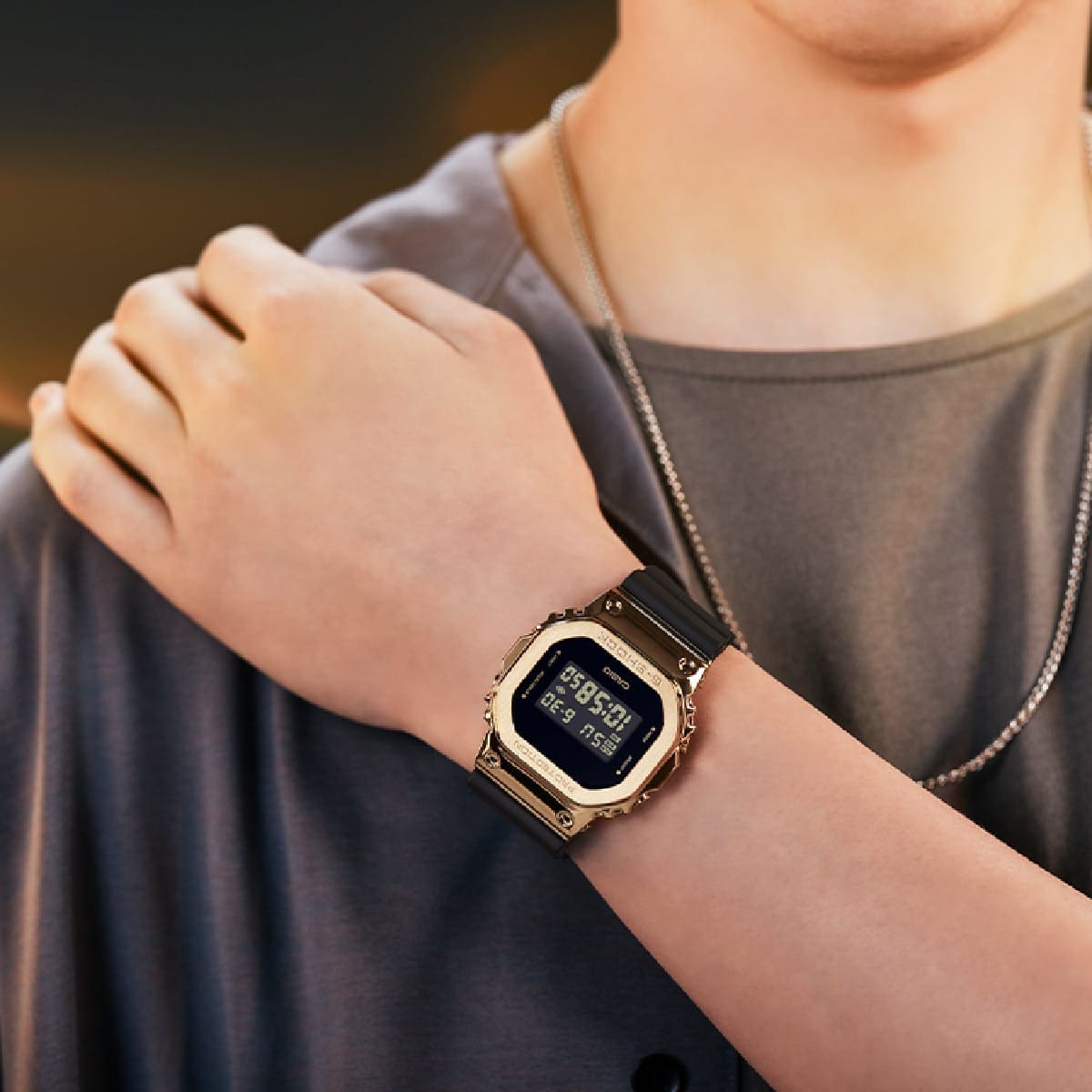 G-SHOCK GM-5600G-9DR Metal-Covered