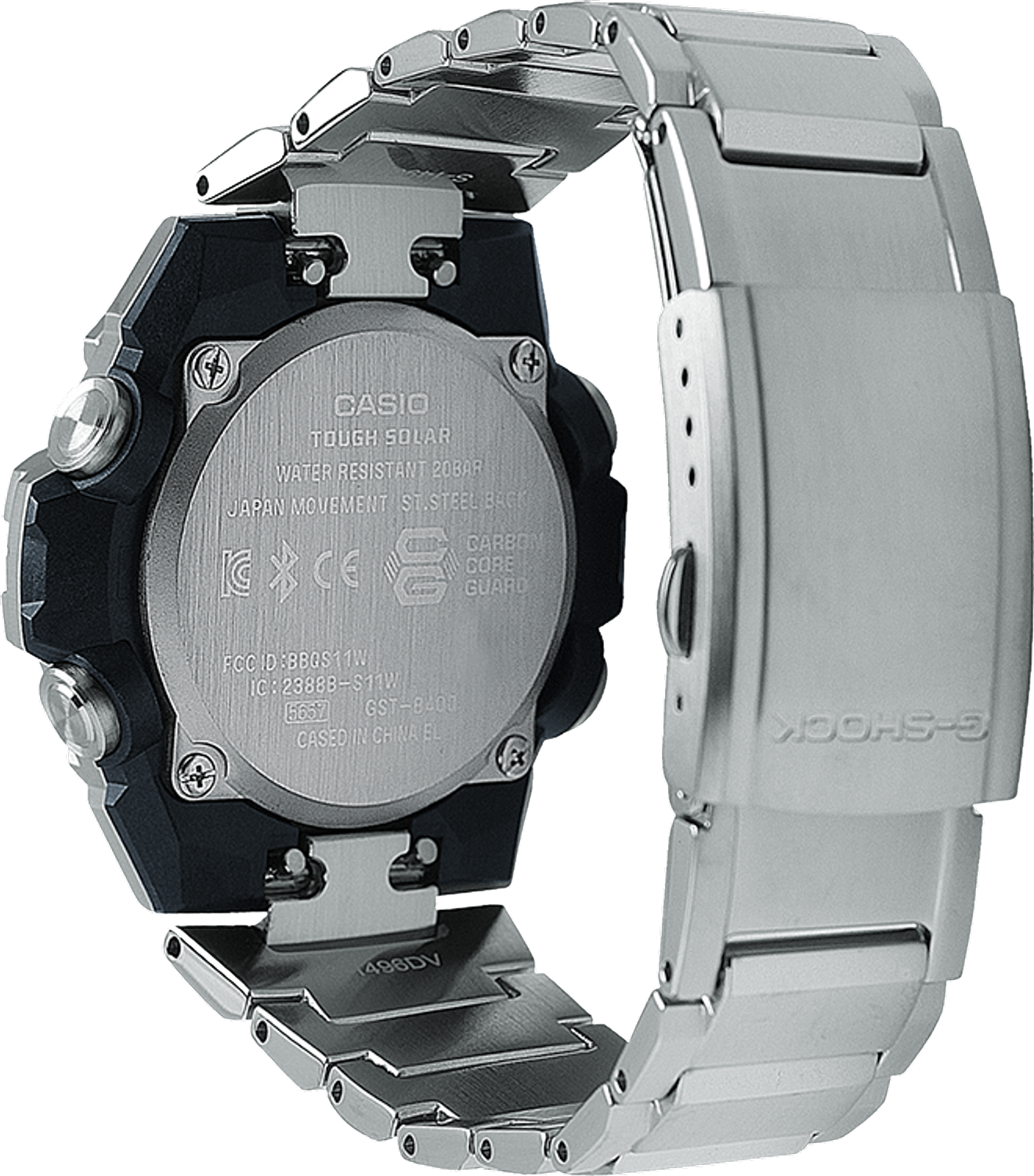 G-SHOCK GST-B400D-1ADR G-STEEL Bluetooth