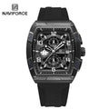 NAVIFORCE NF8052 B/W/B Men Watch