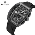 NAVIFORCE NF8052 B/W/B Men Watch
