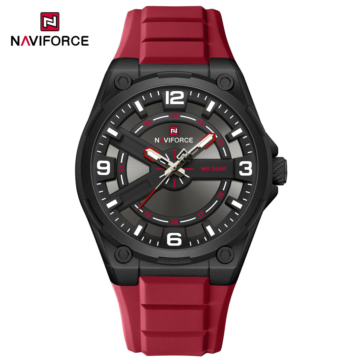 NAVIFORCE NF9260 B/B/R Men Watch
