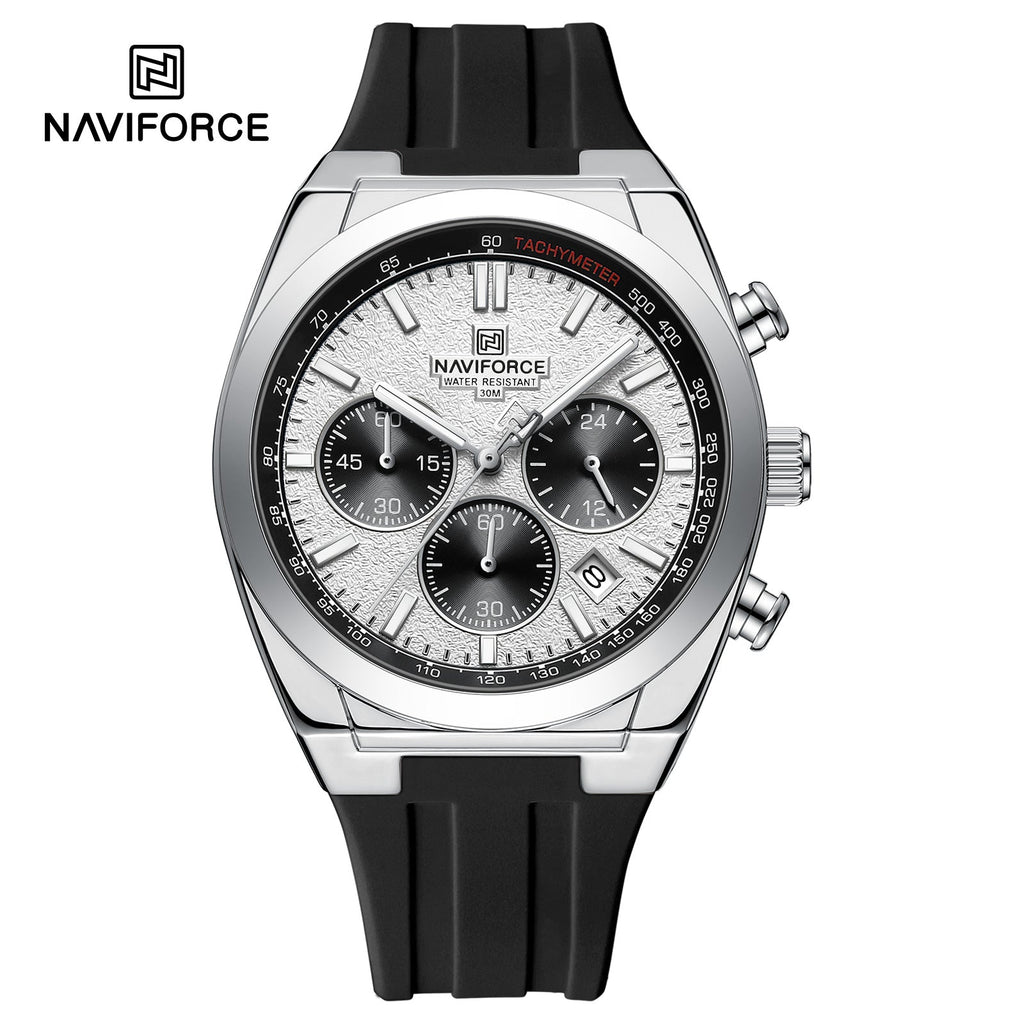 NAVIFORCE NF8080 S/W/B Men Watch