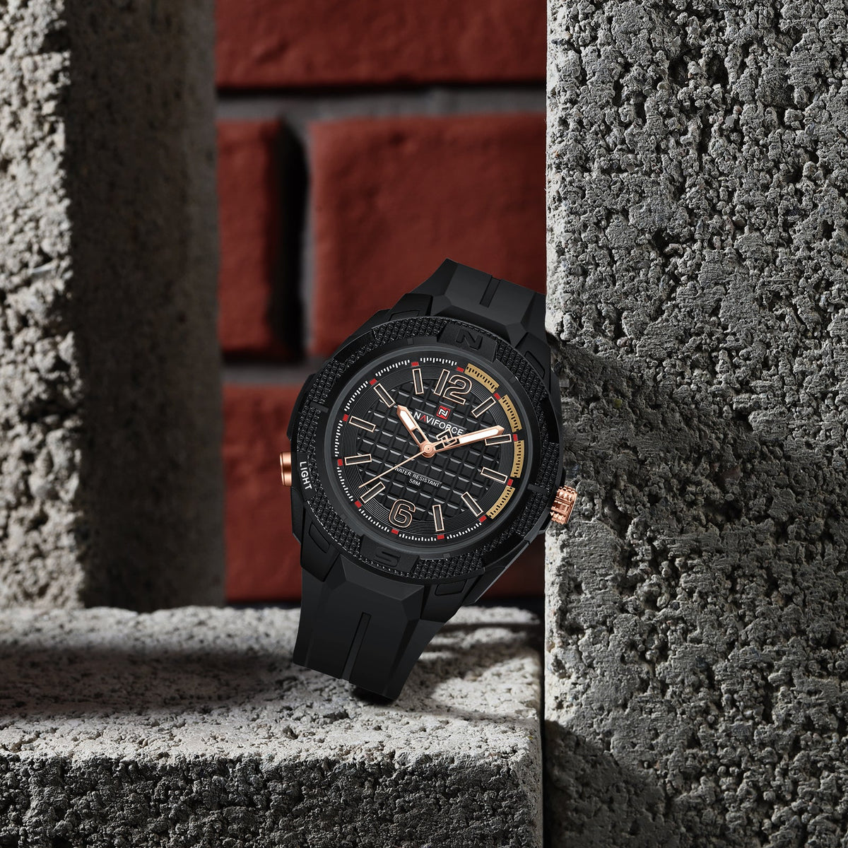NAVIFORCE NF7126 B/RG/B Men Watch