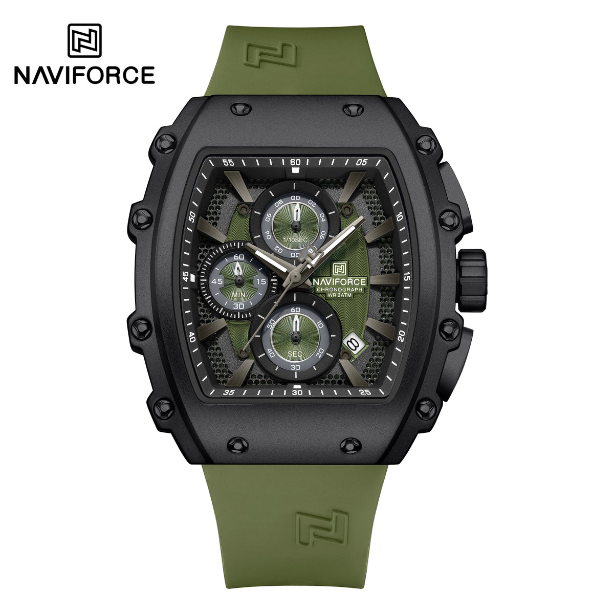 NAVIFORCE NF8070 B/GN/GN Men Watch