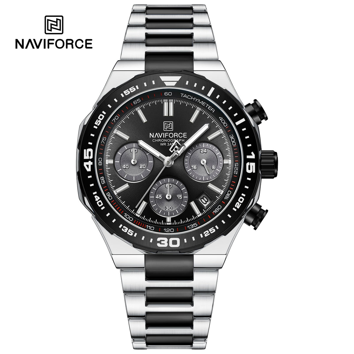 NAVIFORCE NF8049 S/B/B Men Watch