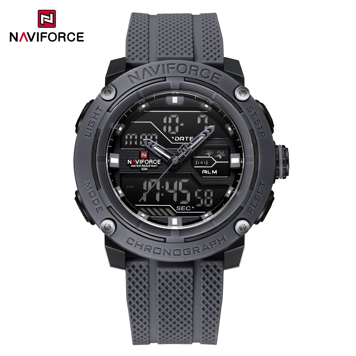 NAVIFORCE NF7114 T.GY/T.GY Men Watch