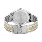 SWISS MILITARY Men's Hanowa Silver Gold Band Watch | SMWGH0000860