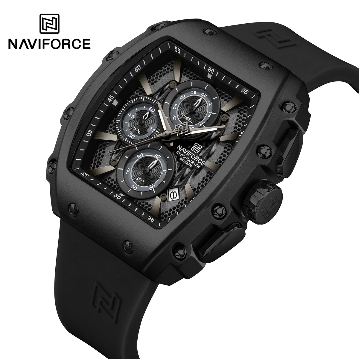 NAVIFORCE NF8070 B/B/B Men Watch