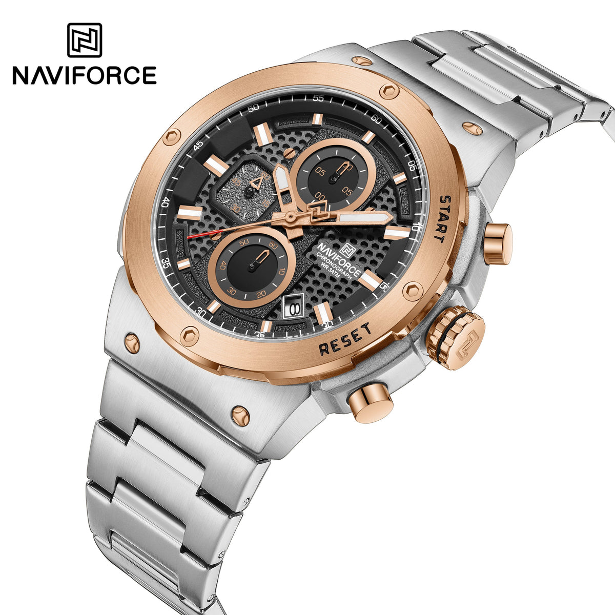 NAVIFORCE NF8072 S/RG/S Men Watch