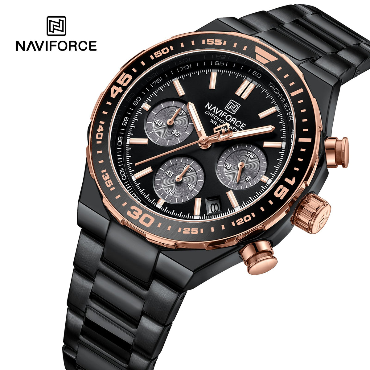 NAVIFORCE NF8049 B/RG/B Men Watch