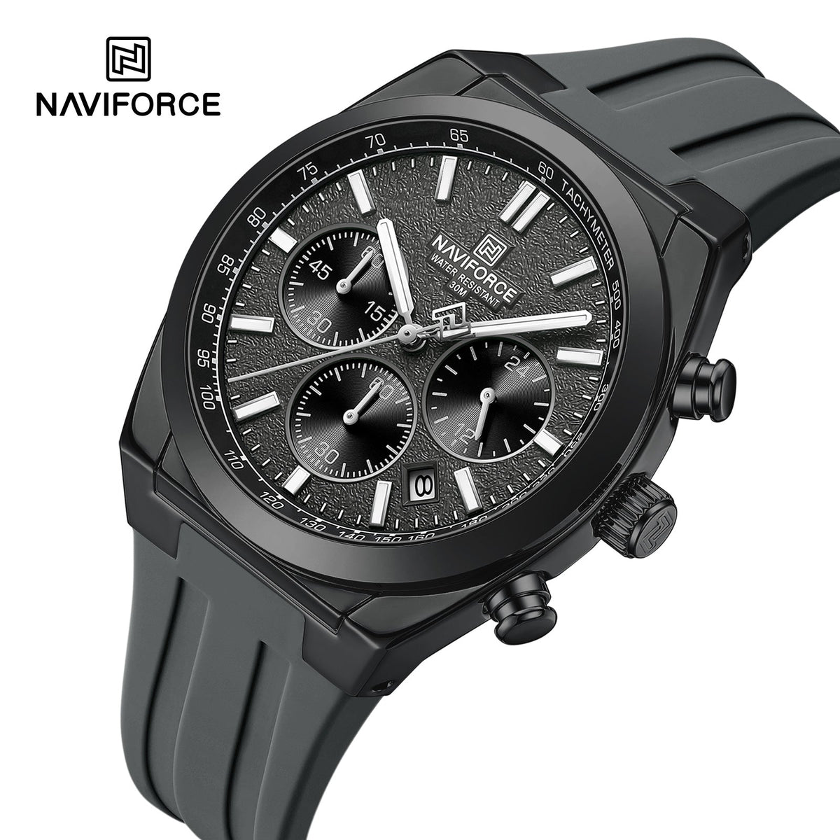 NAVIFORCE NF8080 B/GY/GY Men Watch