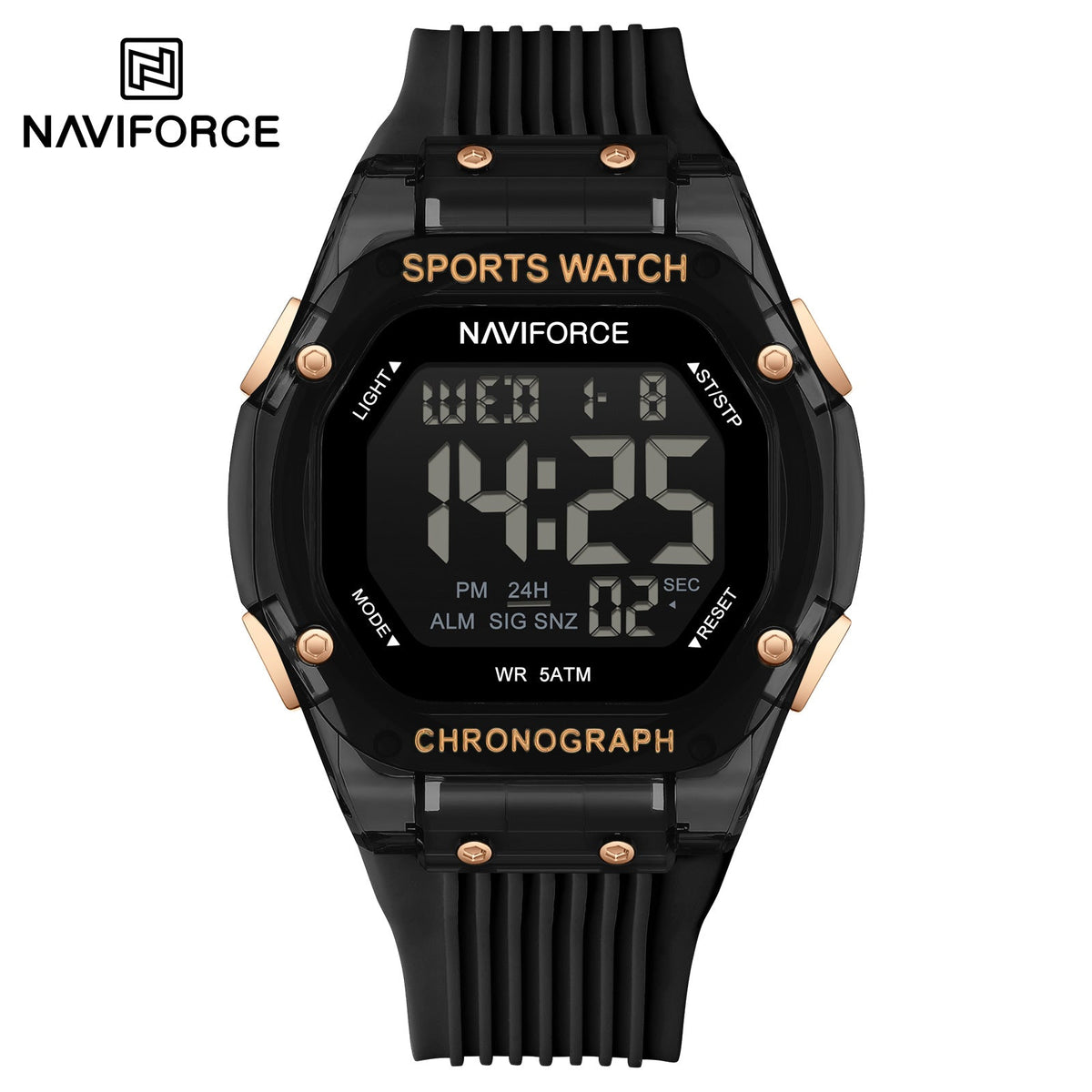 NAVIFORCE NF7113 B/RG Men Watch