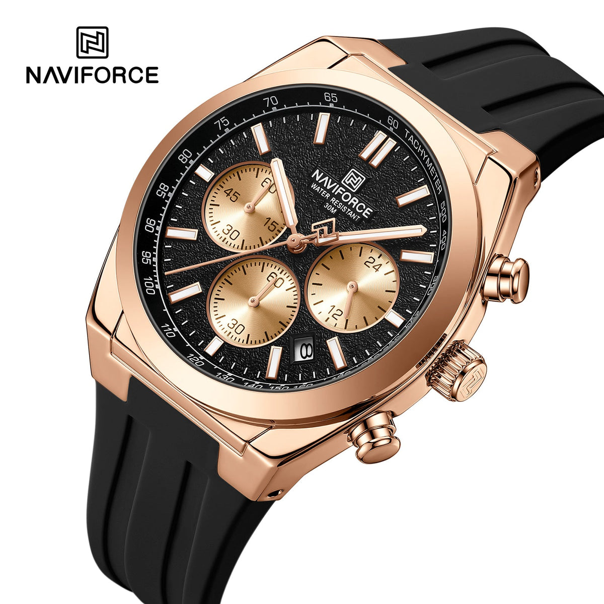 NAVIFORCE NF8080 RG/B/B Men Watch