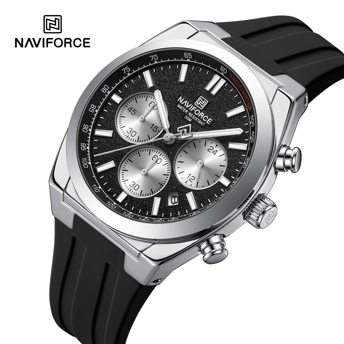 NAVIFORCE NF8080 S/B/B Men Watch