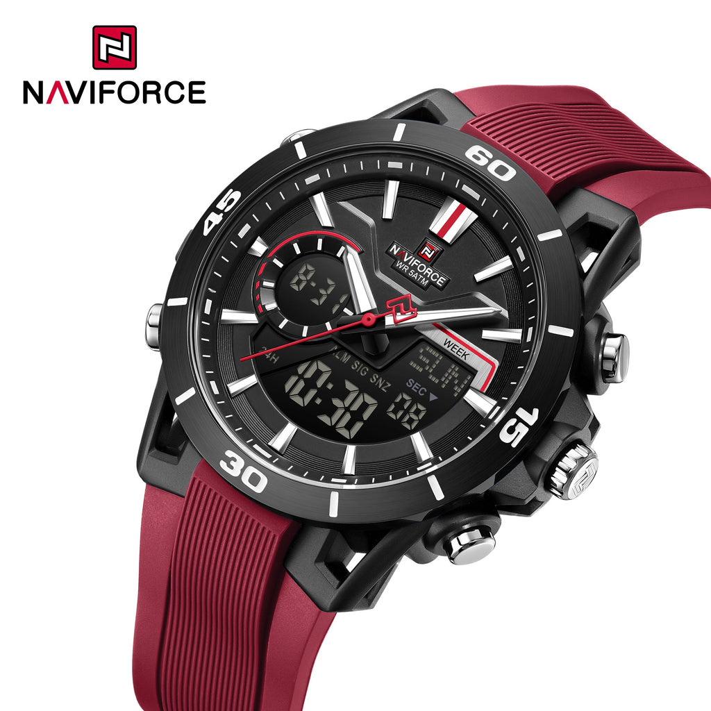 NAVIFORCE NF7135 B/B/R Men Watch
