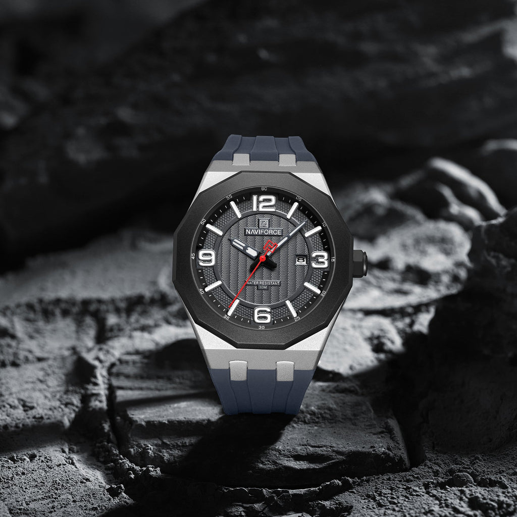 NAVIFORCE NF8079 S/GY/T.GY Men Watch