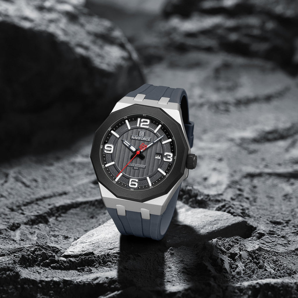NAVIFORCE NF8079 S/GY/T.GY Men Watch